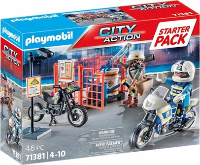 71381 PLAYMOBIL Starterpack Politie