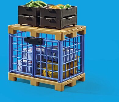 71528 PLAYMOBIL My Life Promo Heftruck met lading