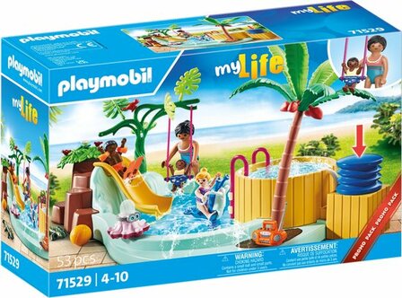 71529 PLAYMOBIL My Life Promo Kinderbad met whirlpool