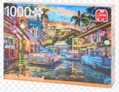 05041 Jumbo Puzzel 1950&#039;s Hollywood 1000 stukjes