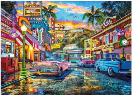 05041 Jumbo Puzzel 1950&#039;s Hollywood 1000 stukjes