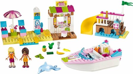 10747 LEGO Juniors Friends Andrea en Stephanie&#039;s Strandvakantie