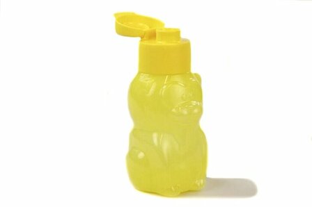 77285 Tupperware Eco-Easy Fles Leeuw Geel