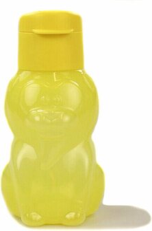 77285 Tupperware Eco-Easy Fles Leeuw Geel