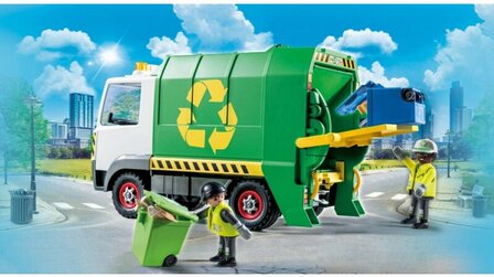 71234 PLAYMOBIL City Life Recycling vrachtwagen