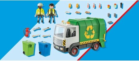 71234 PLAYMOBIL City Life Recycling vrachtwagen
