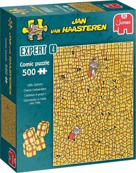 20092 Jumbo Puzzel Jan van Haasteren Expert 4 Overal Cadeautjes 500 stukjes