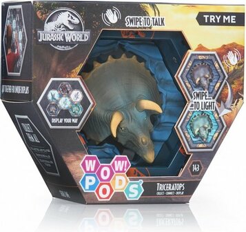 19195 Wow! PODS Jurassic World Triceratrops SFX