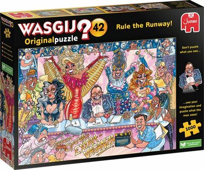 00137 Jumbo Puzzel Wasgij Original Rule The Runway 1000 stukjes