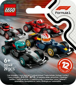 71049 LEGO F1 raceauto 1 van de 12 willekeurige raceauto&#039;s