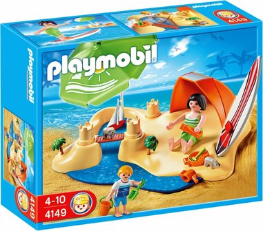 4149 Playmobil City Life Compactset Strandvakantie