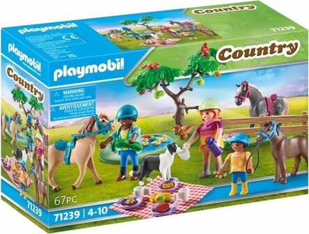 71239 PLAYMOBIL Country Picknick excursie met paarden