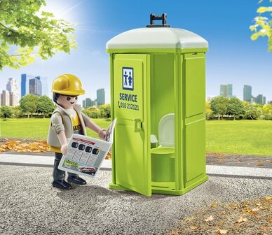 71435 PLAYMOBIL City Action Mobiel Toilet