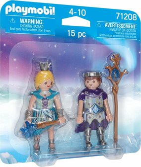 71208 PLAYMOBIL DuoPack IJsprinses en IJsprins
