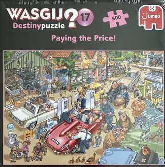 02385 Jumbo Puzzel Wasgij 17 Destiny Paying the price! 500 stukjes