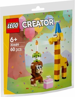 30689 LEGO Creator  Verjaardagsfeestdieren (paperbag)