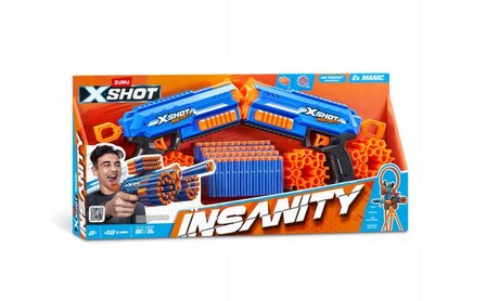 29187 ZURU X-Shot Insanity Blaster Pack 2-pack