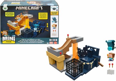 38101 Mattel MINECRAFT MINIMODUS Opkomst van de Warden Speelset
