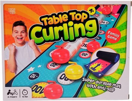 16274 Ruby Toys Table Top Curling Tafelbowlen  