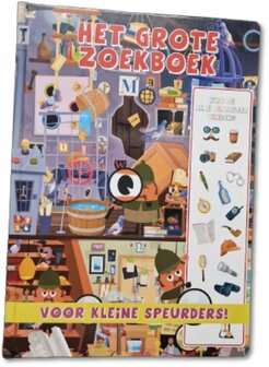 82566 Het Grote Zoekboek voor kleine speurders 8 pagina&acute;s De Detectives