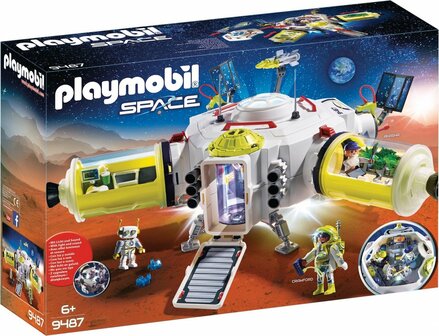 9487 PLAYMOBIL Space Ruimtestation op Mars