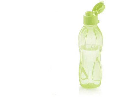 21170 Tupperware Ecofles 310ml Limegroen Sportdop  