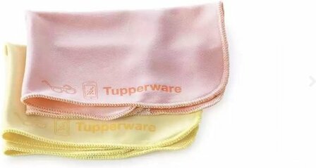 36710 Tupperware Set van 2 Brillendoekjes