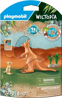 71290 PLAYMOBIL Wiltopia Kangoeroe met welp