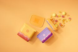 84687 Tupperware Clickplus Sunrise 1,3 l (paars)