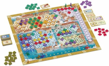 72443   999 Games Mille Fiori Bordspel
