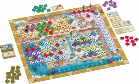 72443   999 Games Mille Fiori Bordspel