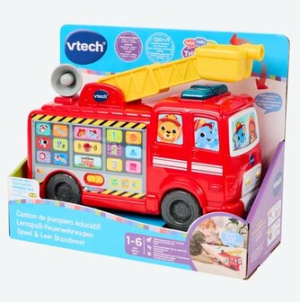 89496 Vtech Speel en leer Brandweerwagen   