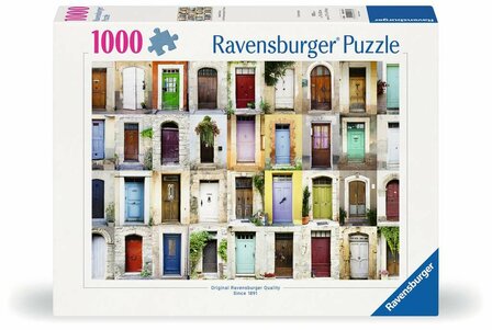 014379 Ravensburger Puzzel Beautiful Doors 1000 stukjes