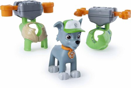 59399 Spinmaster Paw Patrol Speelfiguur Rocky Inclusief Accessoires - Paw Patrol Actiefiguur