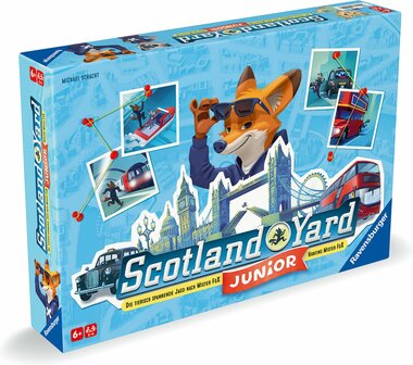 24500 Ravensburger Scotland Yard Junior - Bordspel