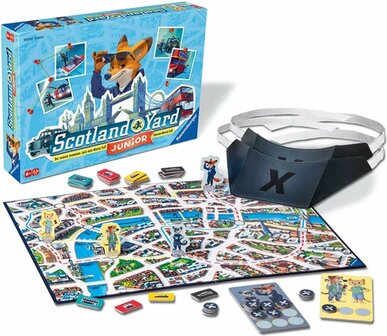 24500 Ravensburger Scotland Yard Junior - Bordspel