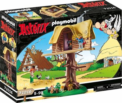 71016 PLAYMOBIL Asterix: Kakofonix met boomhut