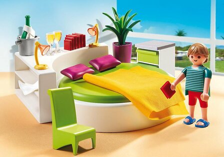 5583 PLAYMOBIL City Life Slaapkamer met loungebed