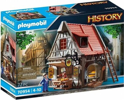 70954 Playmobil History Middeleeuwse Bakkerij