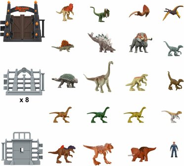 92298 Mattel Jurassic World 30-jarig Jubileum Adventskalender