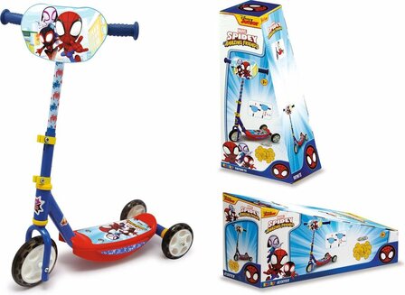 09093 Smoby Spiderman Scooter Driewieler Step - 3 Jaar