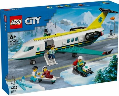 60465 LEGO City Ambulancevliegtuig