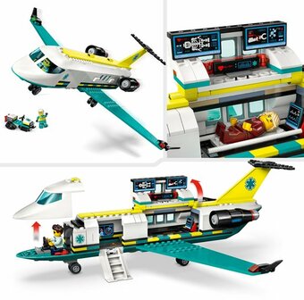 60465 LEGO City Ambulancevliegtuig