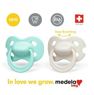 76794 Medela Baby Fopspeen Origin 18m+ Unisex Pastel Duo