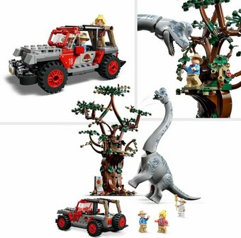 76960 LEGO Jurassic Park Brachiosaurus ontdekking