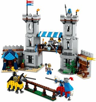 31168 LEGO Creator 3in1 Middeleeuws Kasteel met Ridders te Paard
