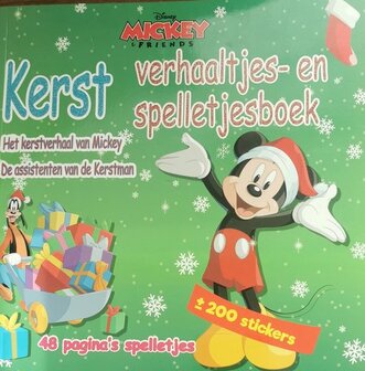 57135 Disney Mickey Friends Kerst verhaaltjes en spelletjesboek