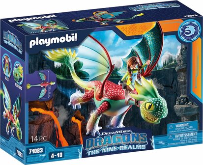71083 PLAYMOBIL Dragons The Nine Realms - Feathers &amp; Alex