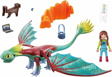 71083 PLAYMOBIL Dragons The Nine Realms - Feathers &amp; Alex