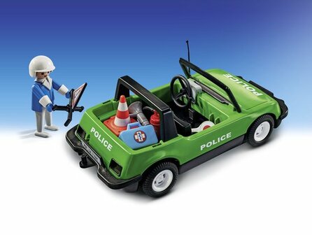 71591 PLAYMOBIL Action Heroes 50 Year Anniversary Klassieke Politie auto